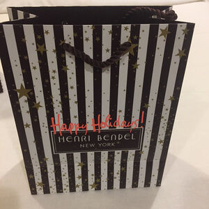 Henri Bendel Medium Holiday Shopping Bag